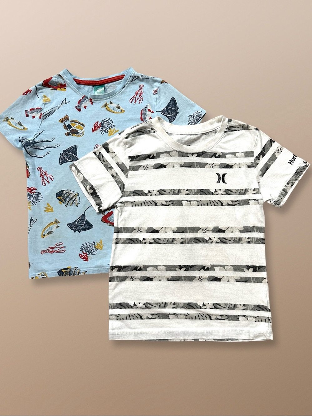 ⭐️ 5 for $25 Kids T-Shirt Set of 2 Hurley & Little Kids 6-7 Years